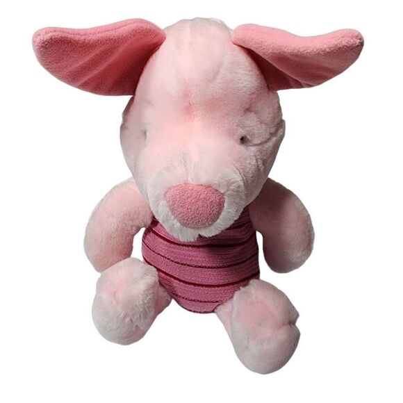 Disney Store Resorts Piglet Plush Pink Pig Winnie The Pooh Stuffed Animal Toy - Picture 2 of 7